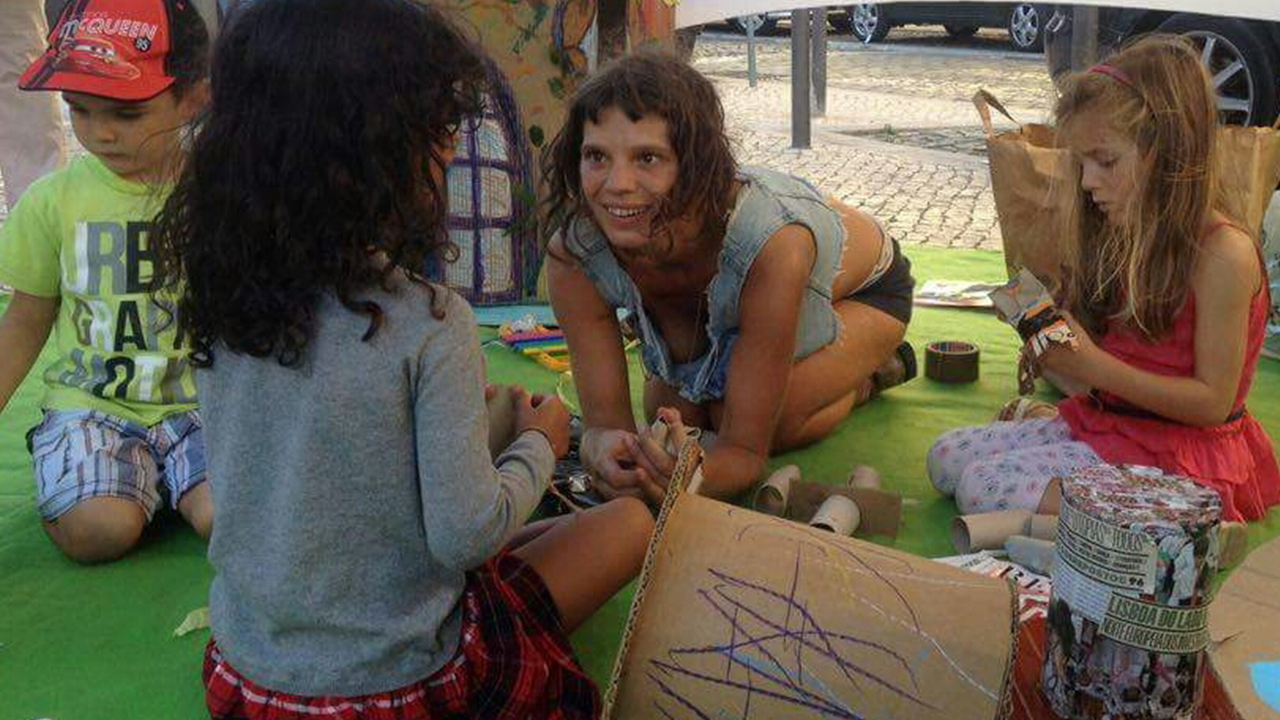REcreate Workshops at Lisbon Busking Festival